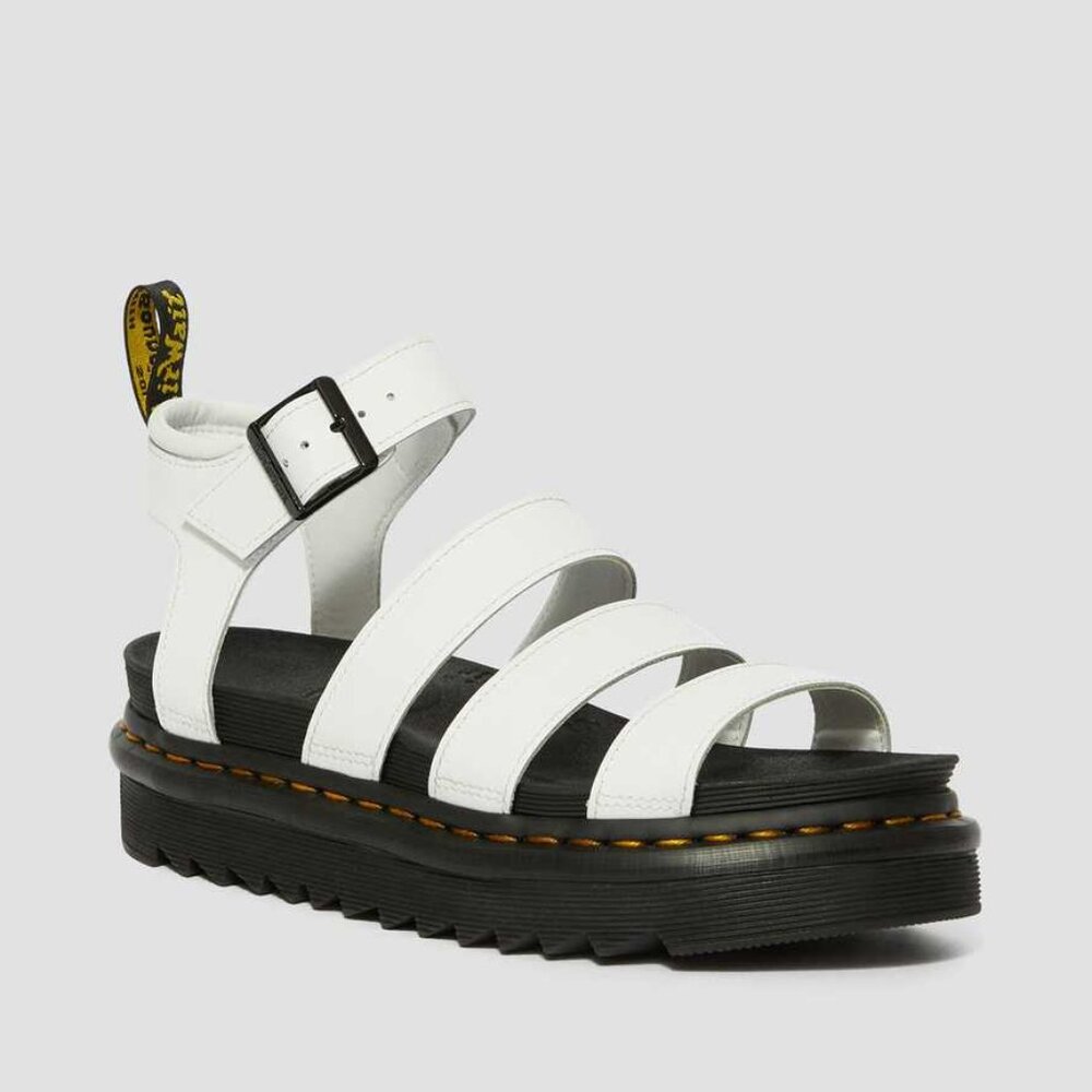 DR MARTENS Blaire Leather Strap Sandals
